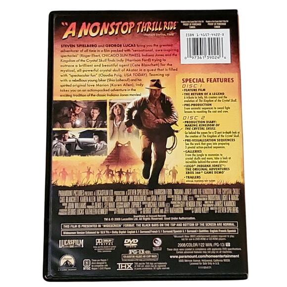 Indiana Jones and the Kingdom of the Crystal Skull Two-Disc Special Edition - Picture 3 of 7